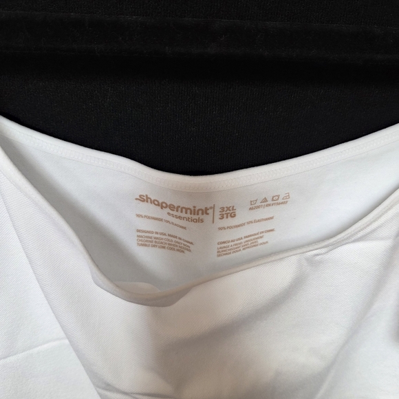 Shapermint Essentials Scoop Neck Cami XXXL White - Picture 4 of 4